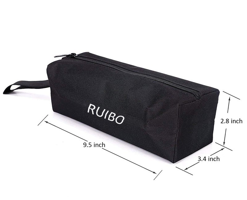 Ruibo Small Canvas Zipper Bags/Multi-purpose Tool Pouch Tote Bags Storage Organizer with Hanging Loop for Screwdrivers,Pliers,Nut Drivers Gifts to Men/Women - Image 5